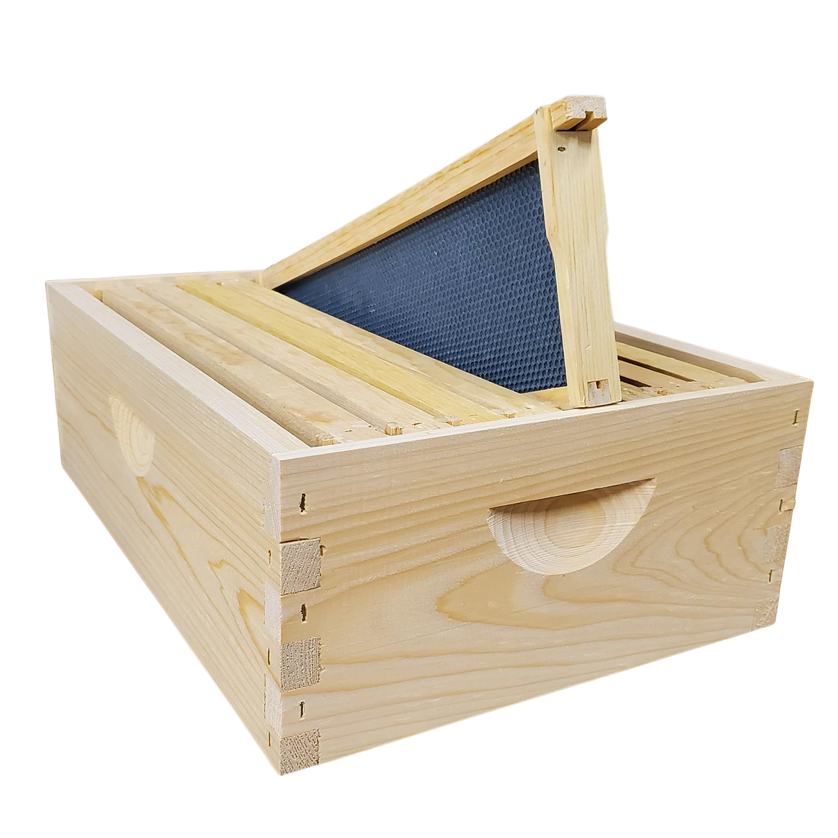 8-frame-complete-medium-6-5-8-inch-box-with-frames-and-foundation