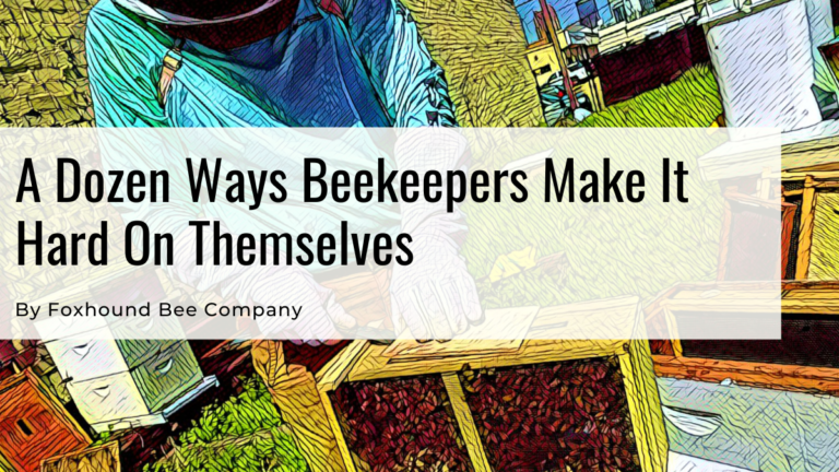 A Dozen Ways Beekeepers Make It Hard On Themselves