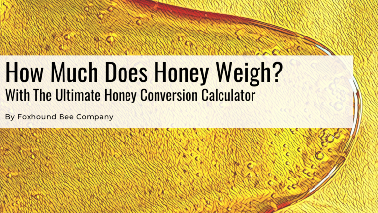 How Much Does Honey Weigh?