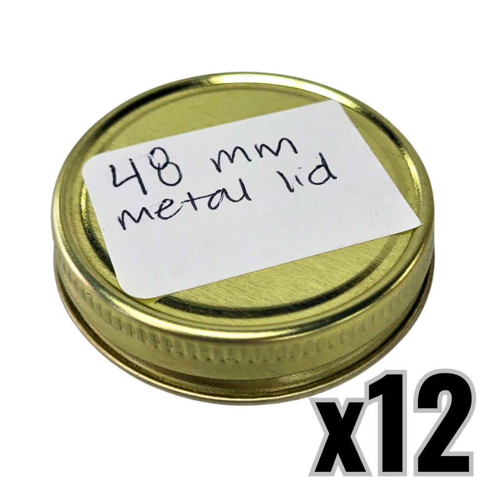 48mm Metal Jar Lid-Foxhound Bee Company