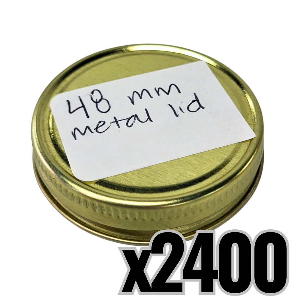 48mm Metal Jar Lid-Foxhound Bee Company