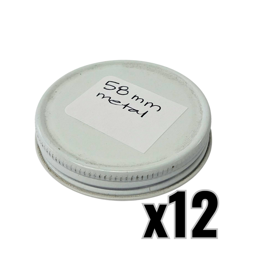 58mm Metal Jar Lid-Foxhound Bee Company