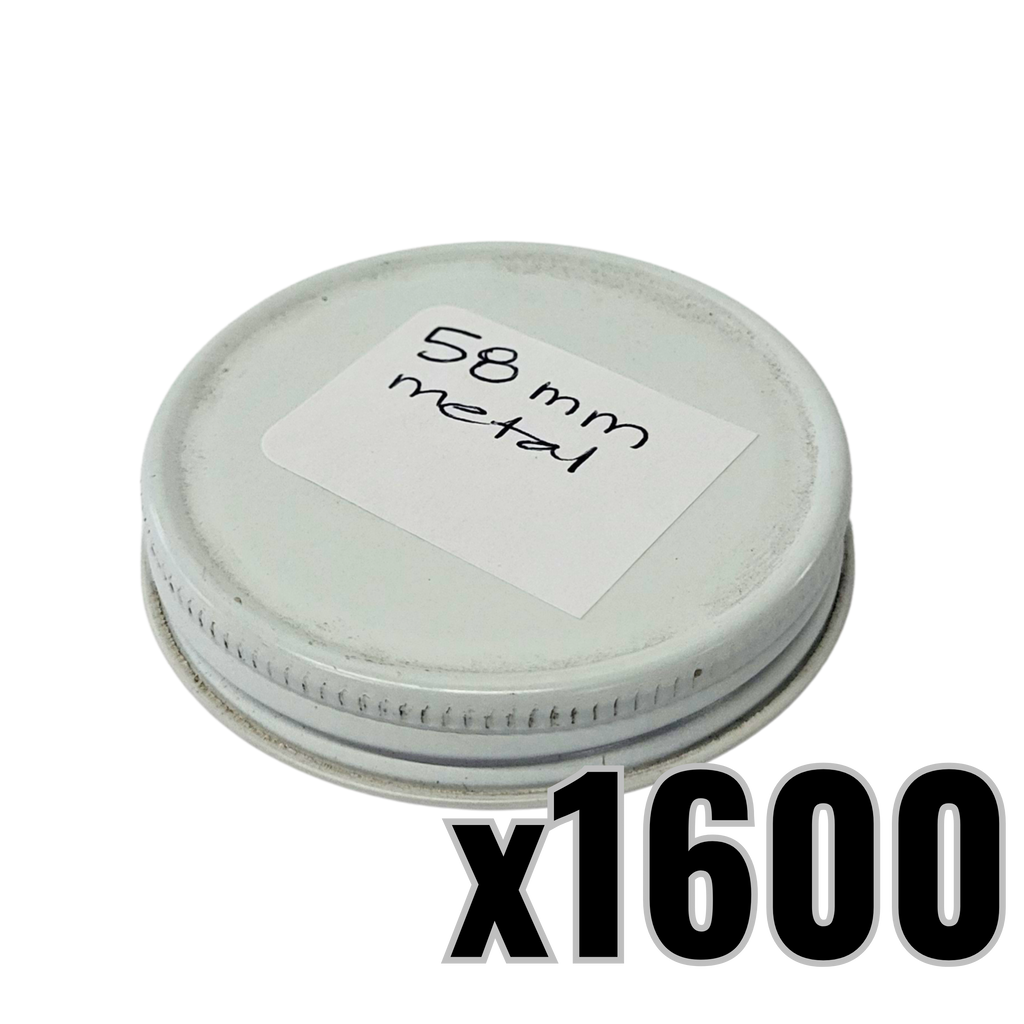 58mm Metal Jar Lid-Foxhound Bee Company