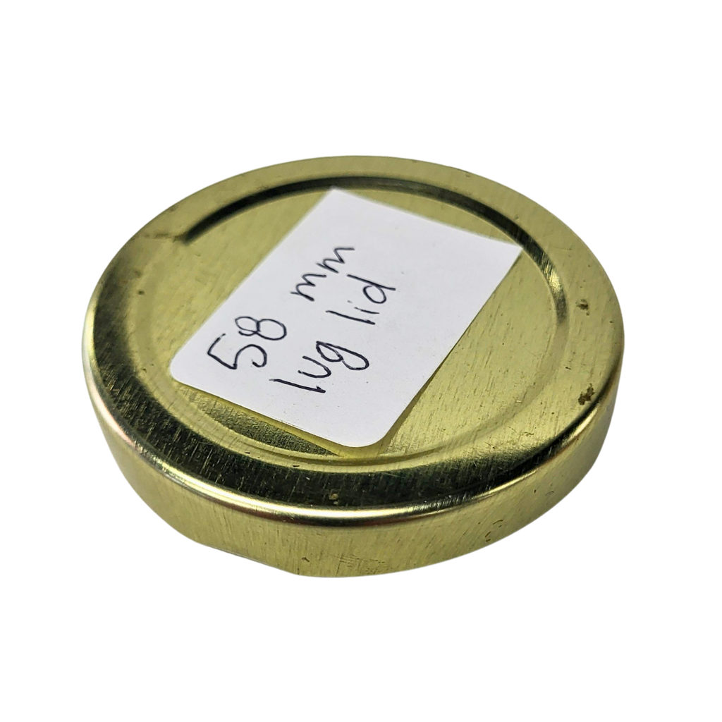 58mm Metal Lug Lid-Foxhound Bee Company