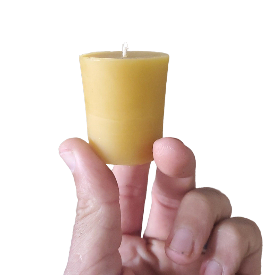 Beeswax Votive Candles (6-pack) 